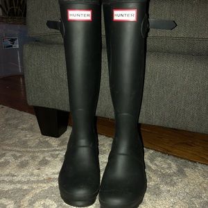 Women’s Original Hunter Tall Boots Like new!